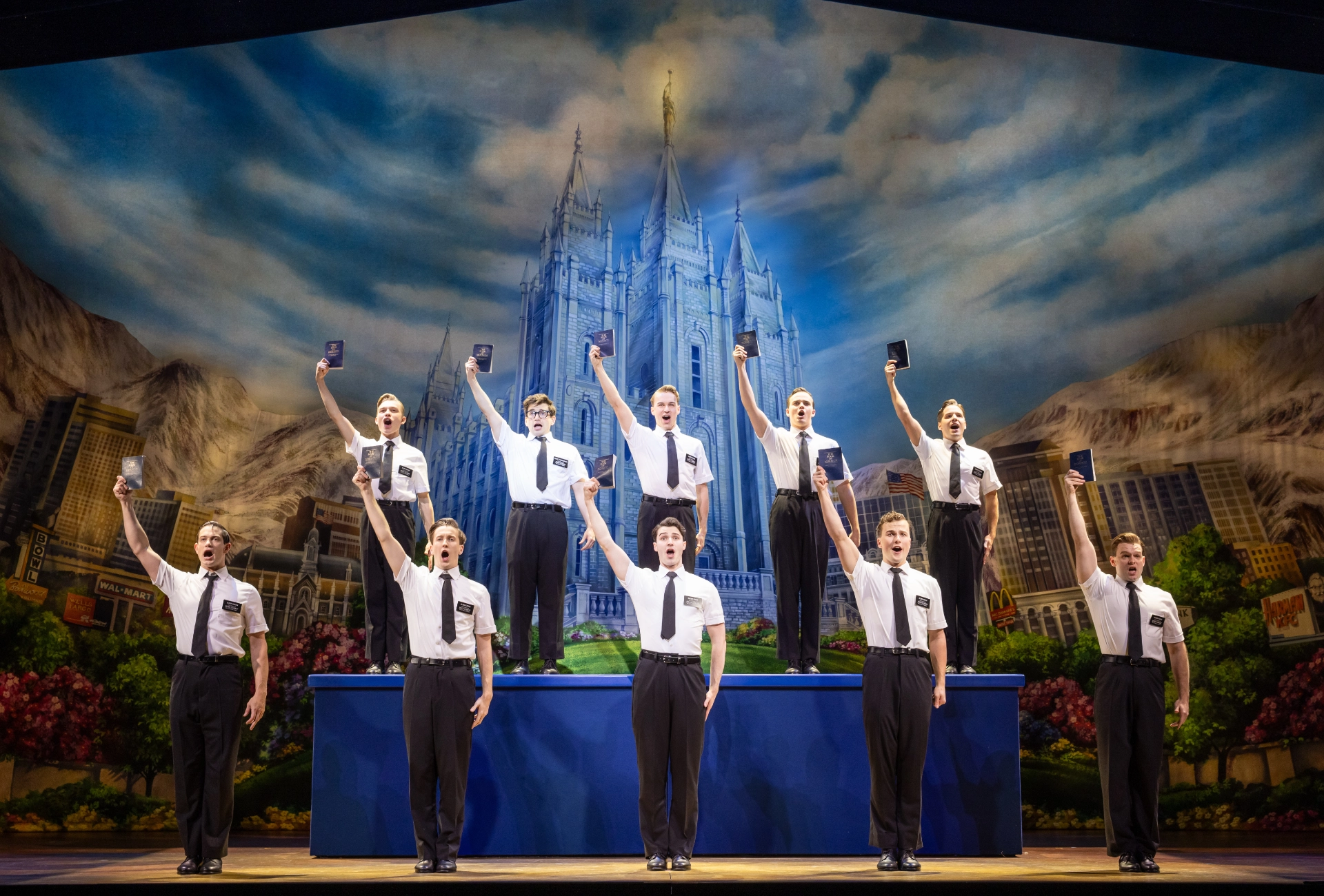 The Book of Mormon Is Now Playing at QPAC's Glasshouse Theatre