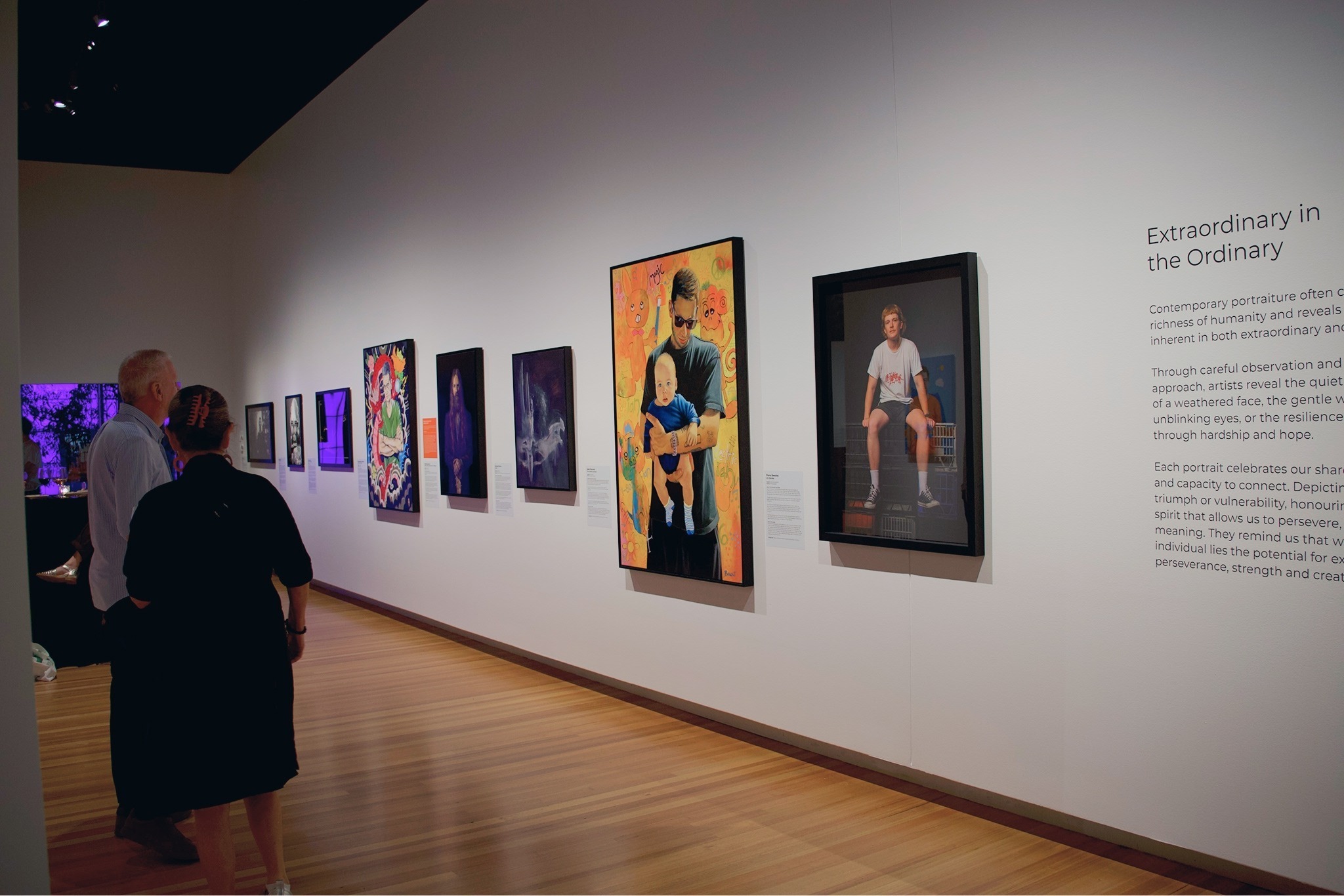 State Library's 'Portraits After Dark' Offers an Evocative Farewell to the Brisbane Portrait Prize
