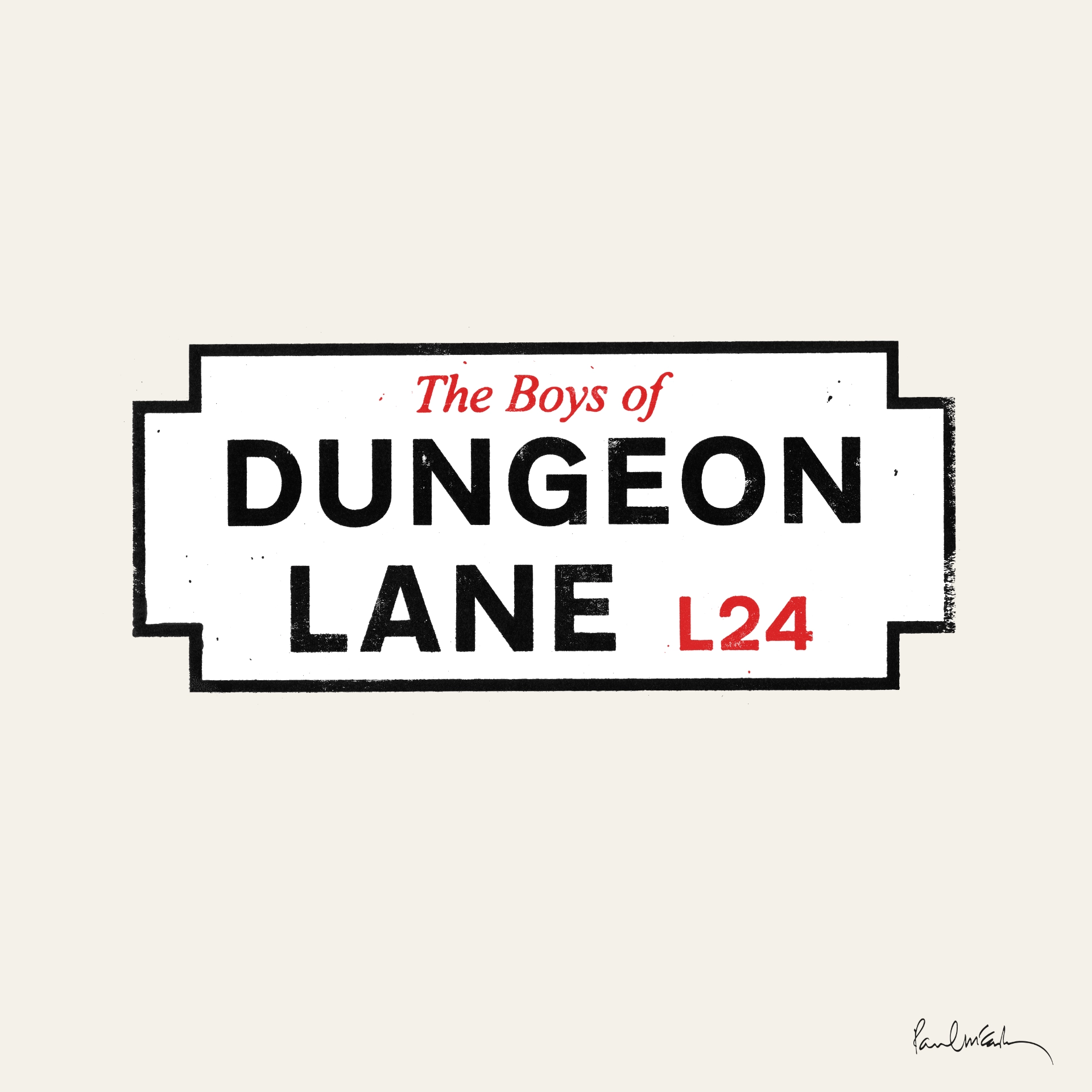 The Boys of Dungeon Lane - Paul McCartney Album Artwork